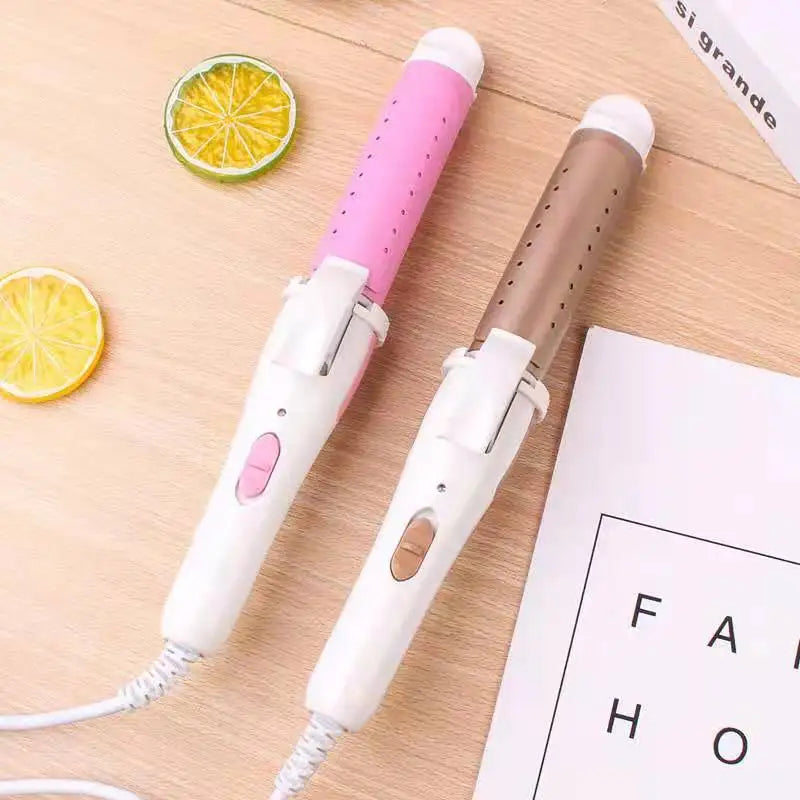 Electric Hair Curler Long Curling Tong Wand 9-38mm LCD Screen