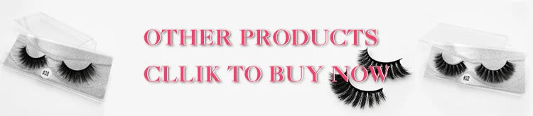 1 pair 3D Mink Lashes Cruelty free Eyelashes