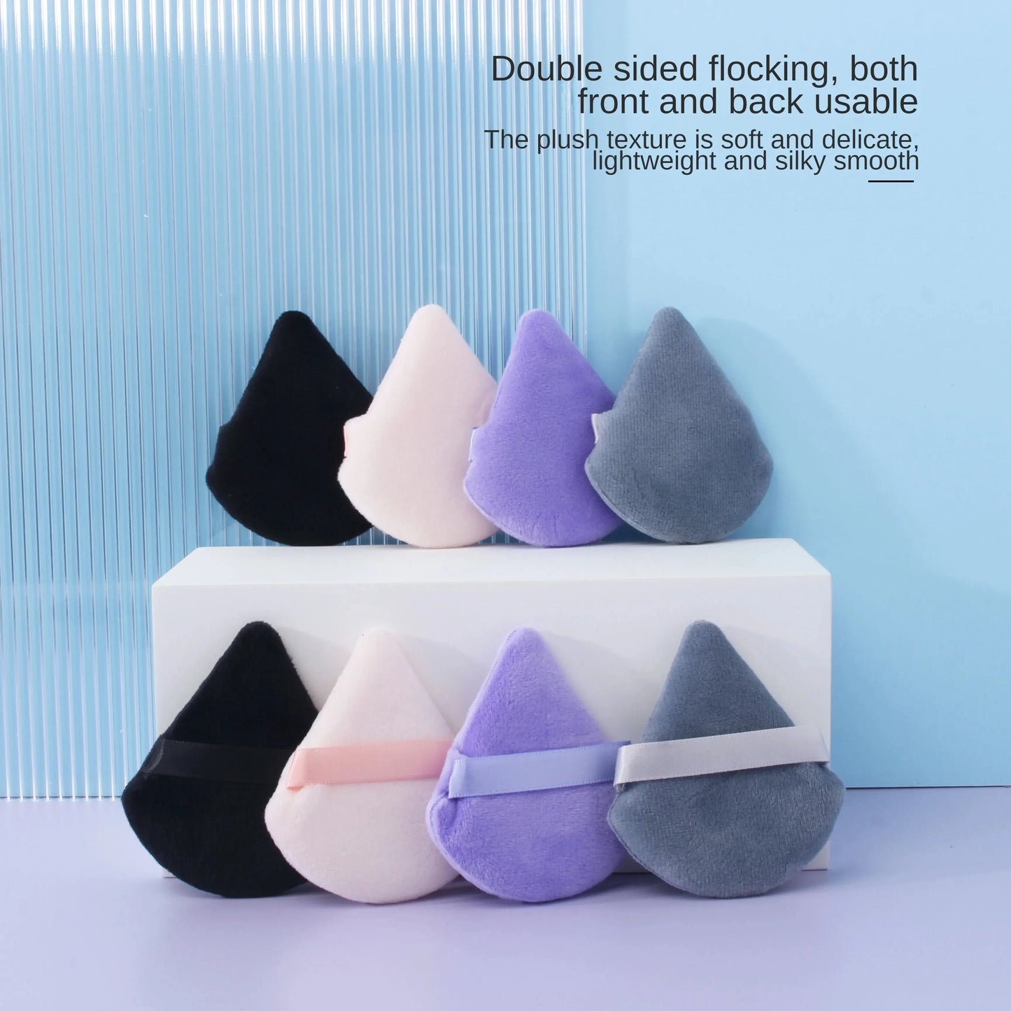 10pcs Loose Triangle powder puff