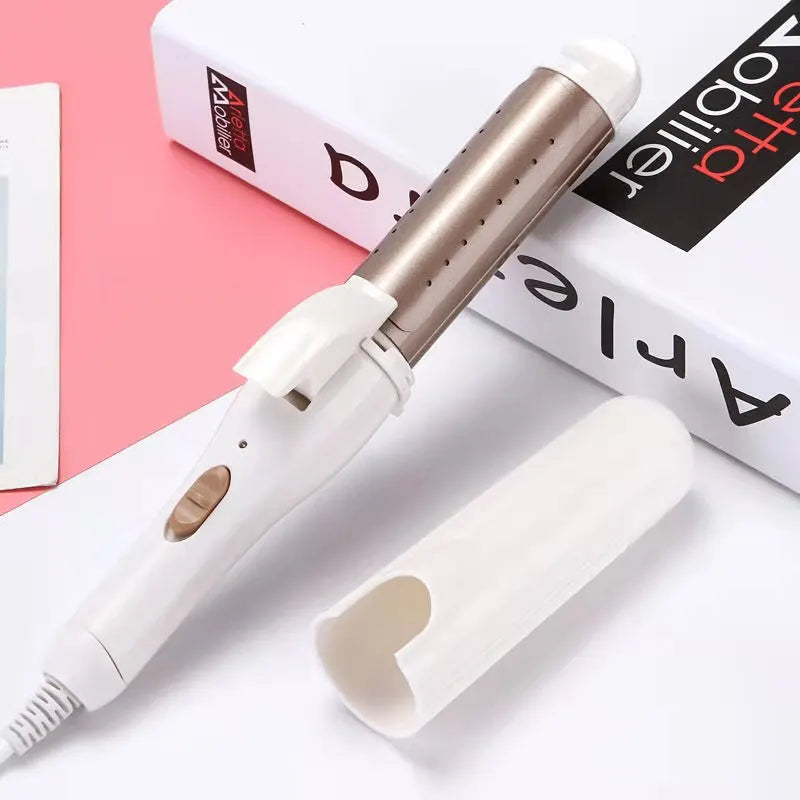 Electric Hair Curler Long Curling Tong Wand 9-38mm LCD Screen