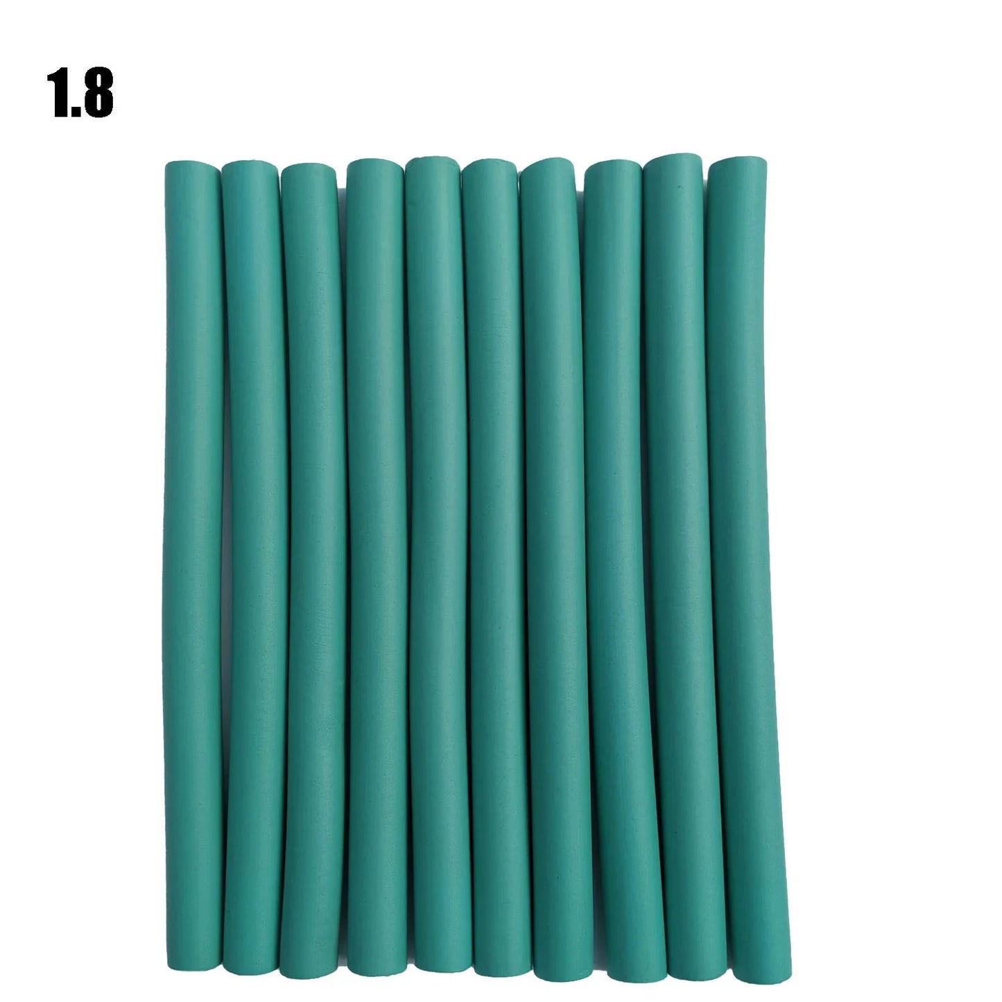 10 Pcs/Set Hair Curing Rod Magic Air Hair Roller Curling Sticks Soft Hair Curler Foam Twist Flexi Rods Hairs DIY Styling Tools