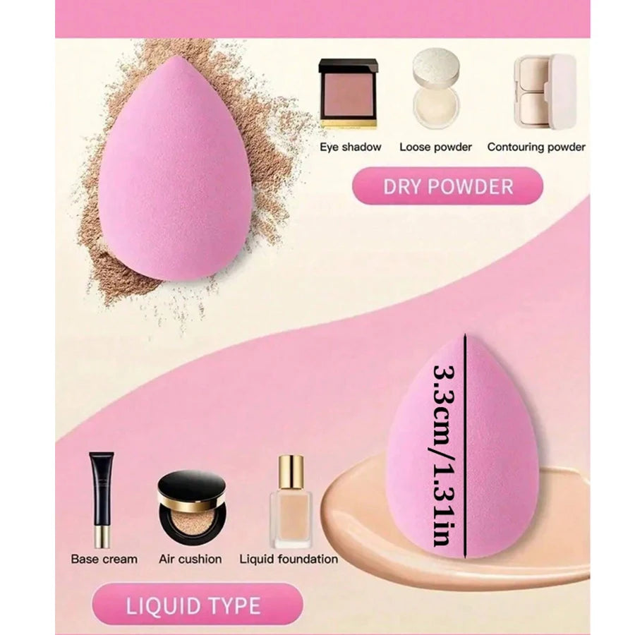 20PCS Mini Finger Blender Suitable For Cream & Powder