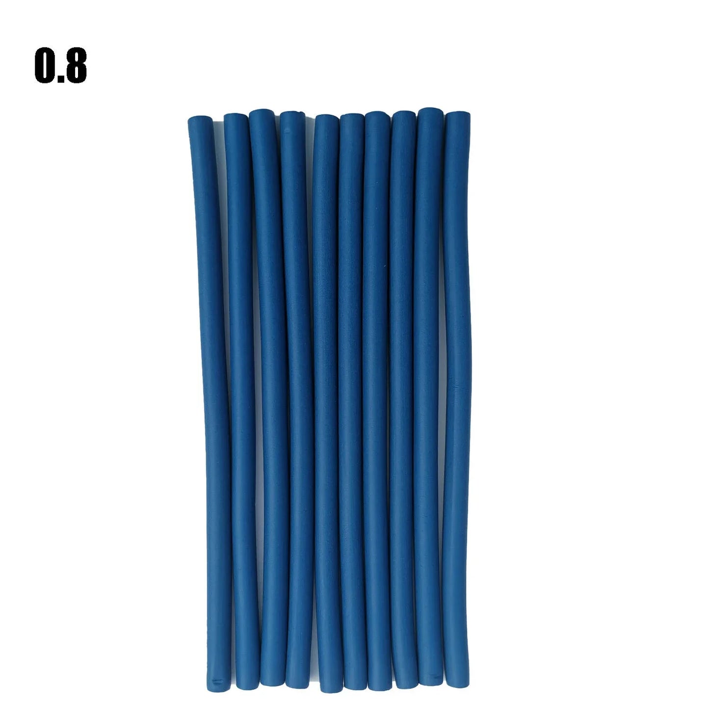 10 Pcs/Set Hair Curing Rod Magic Air Hair Roller Curling Sticks Soft Hair Curler Foam Twist Flexi Rods Hairs DIY Styling Tools