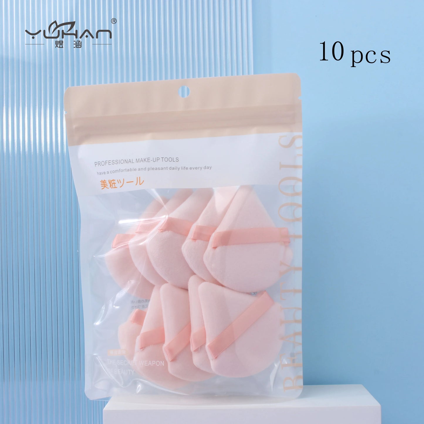10pcs Loose Triangle powder puff