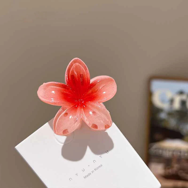 6Pcs Flower Hair Claws Women