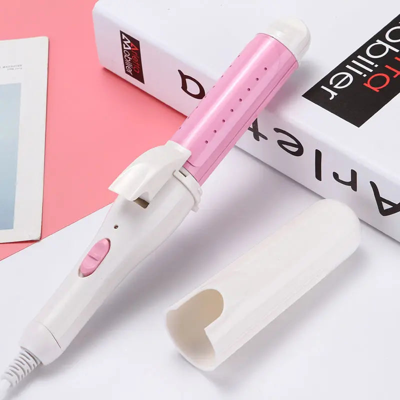 Electric Hair Curler Long Curling Tong Wand 9-38mm LCD Screen