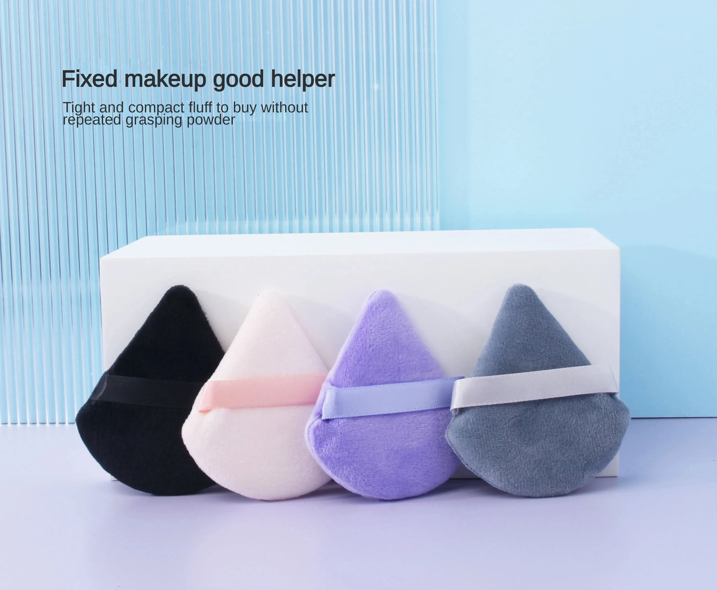 10pcs Loose Triangle powder puff