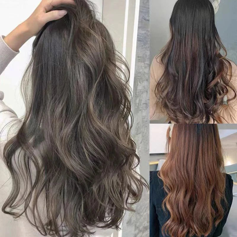Electric Hair Curler Long Curling Tong Wand 9-38mm LCD Screen