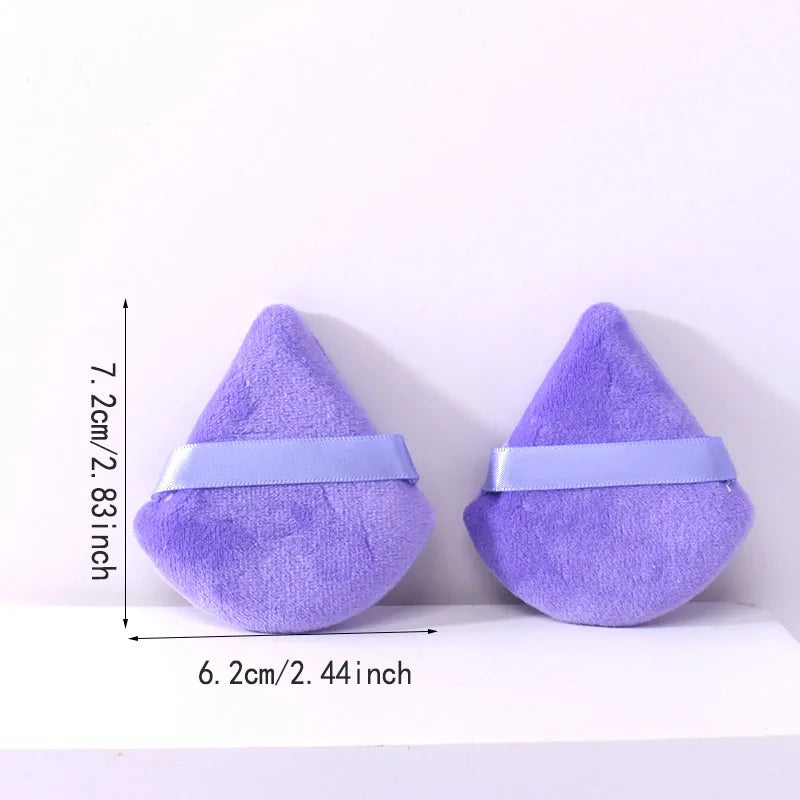 10pcs Loose Triangle powder puff