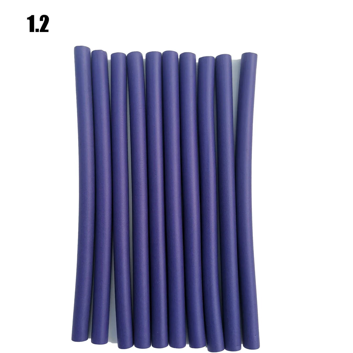 10 Pcs/Set Hair Curing Rod Magic Air Hair Roller Curling Sticks Soft Hair Curler Foam Twist Flexi Rods Hairs DIY Styling Tools