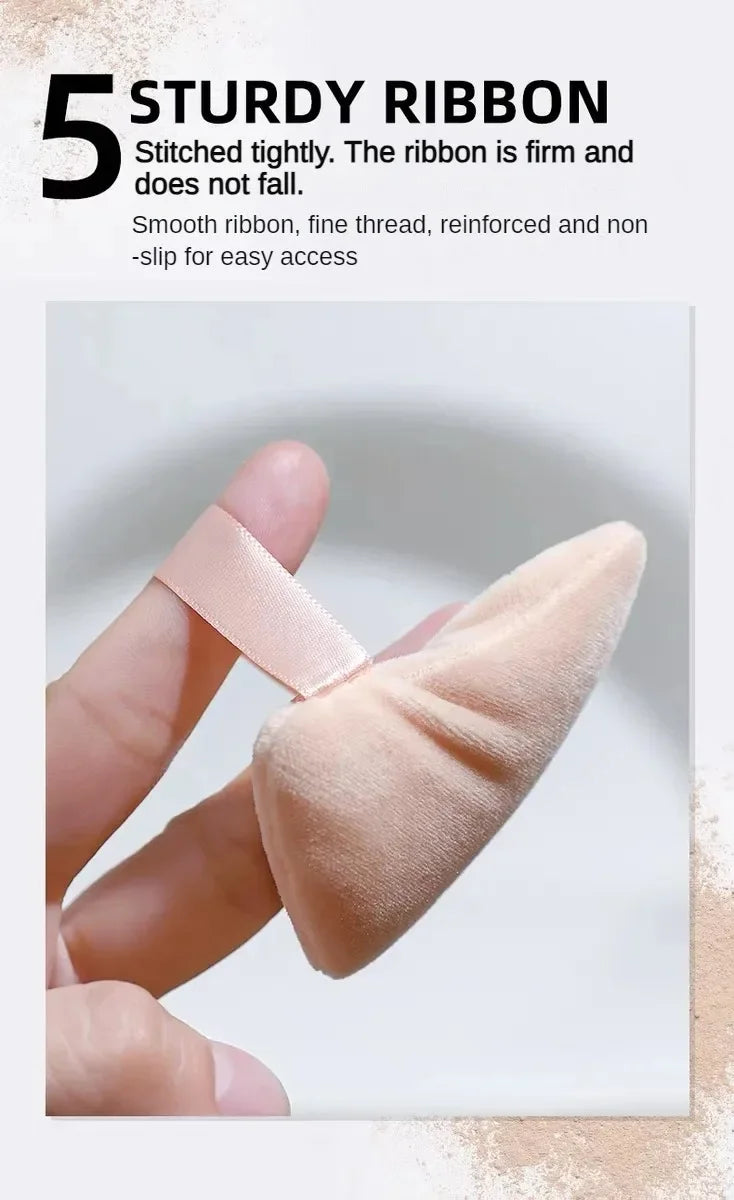 10pcs Loose Triangle powder puff