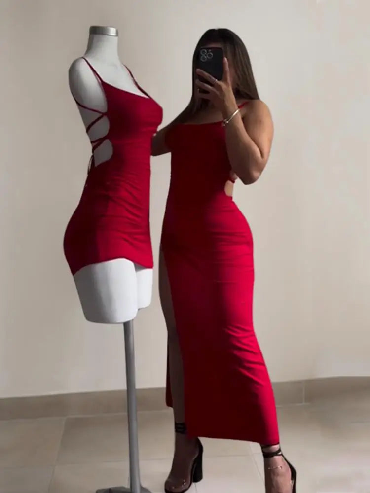Halter strap Spice Girl dress