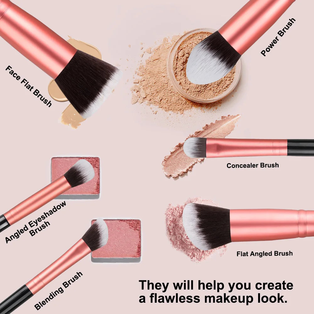14/16PCS Makeup Brushes Set