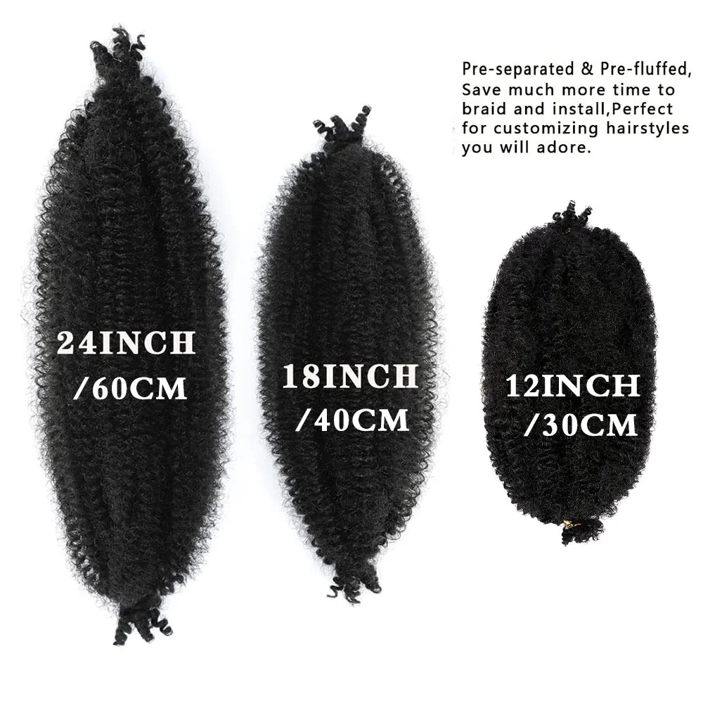1/3/8Packs Pre-Separated Twist Braiding Hair Synthetic Hair