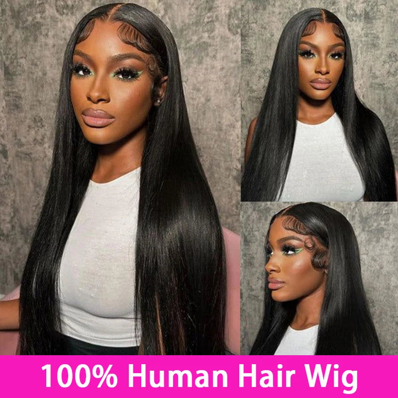Malaysia Human Hair Bone Straight Lace Front Pre Plucked