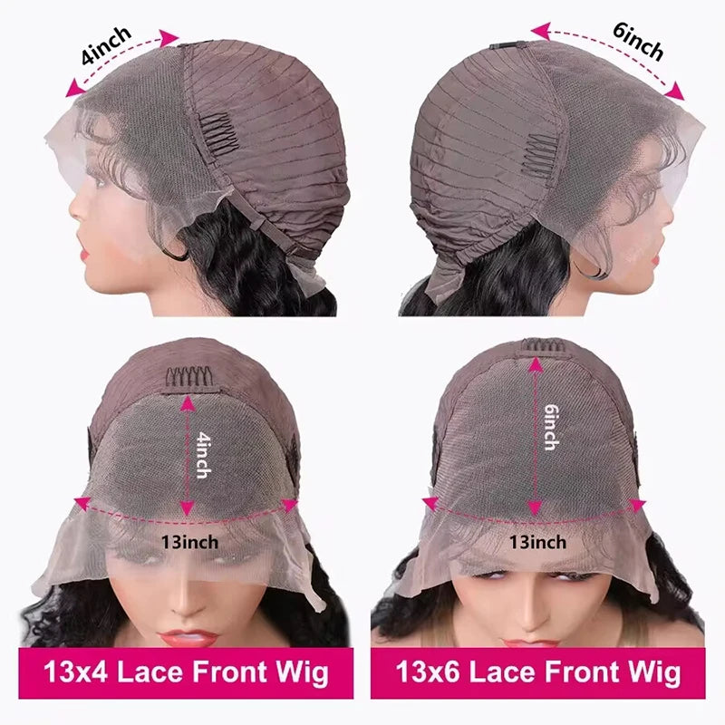 Malaysia Human Hair Bone Straight Lace Front Pre Plucked