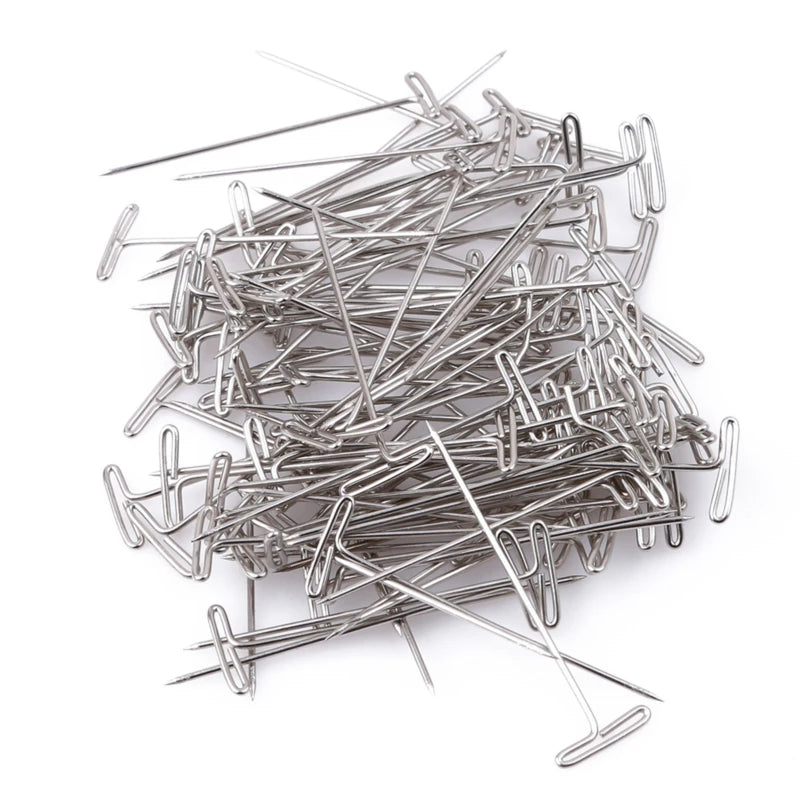 T Pin Needles for Wig Making/ Styling Stainless Steel