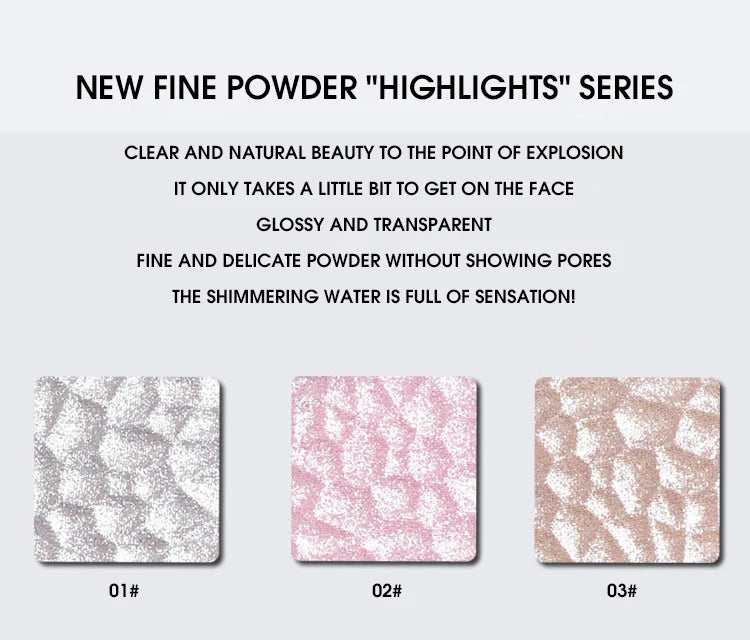 color-glowing high-gloss powder pearlescent powder