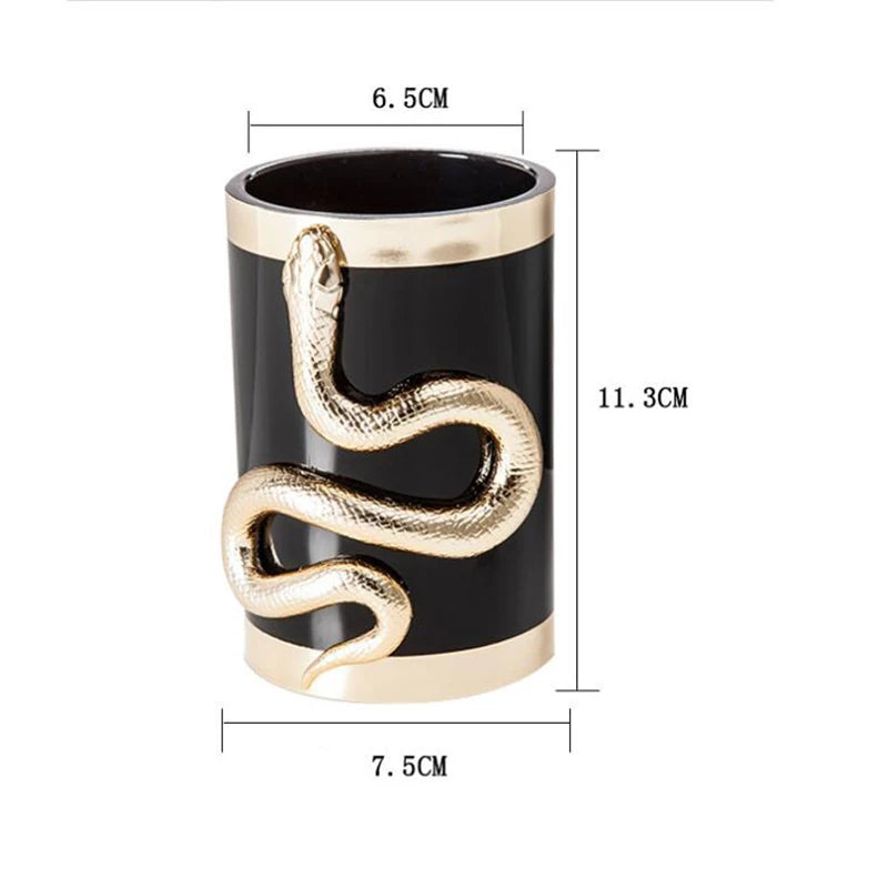 Snake Makeup Brush kit 10pc