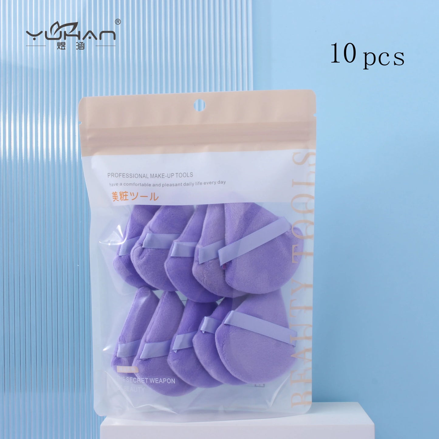 10pcs Loose Triangle  powder puff