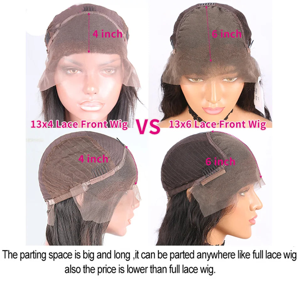 Burgundy HD Lace Front Human Hair Wigs PrePlucked
