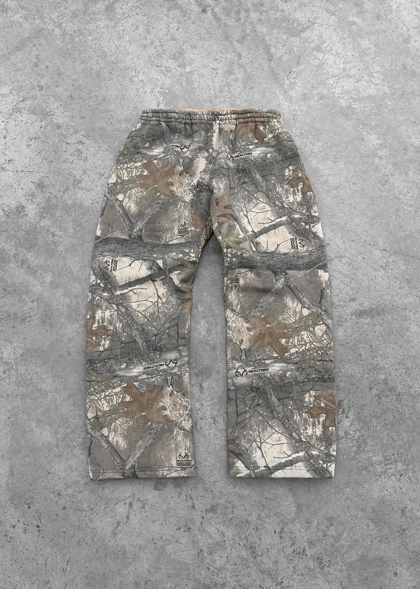 Streetwear Camouflage Two-piece Set Hoodie Y2K Pullover Loose Sweatpants Casual Wide Leg Pant