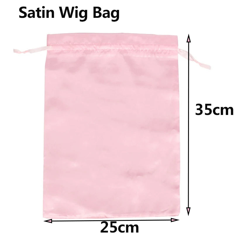 Lace Wig Glue And Remover For Front Lace Wigs 6Pcs Kit Wig Bags Lace Melting Band Hair Wax Stick Edge Brush Wig Install Kit
