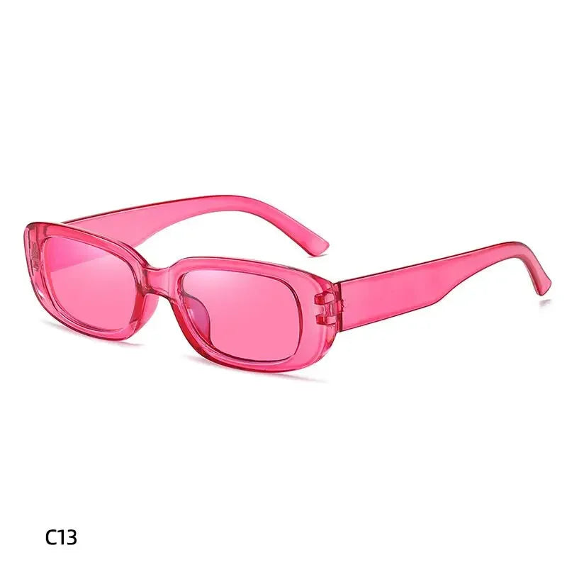 Retro Square Glasses Anti-Glare