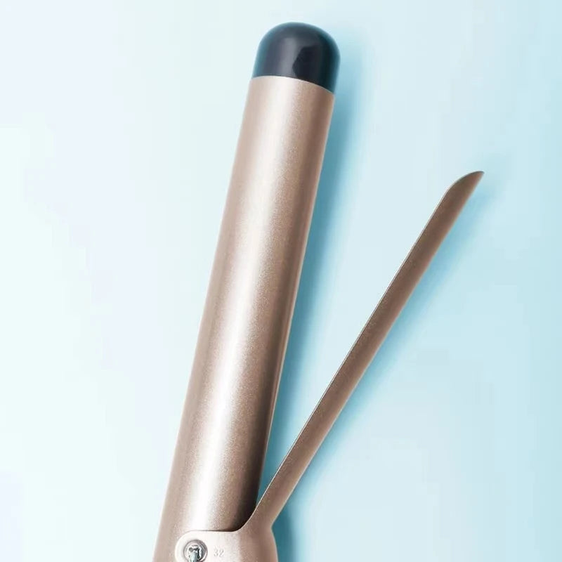 Electric Hair Curler Long Curling Tong Wand 9-38mm LCD Screen