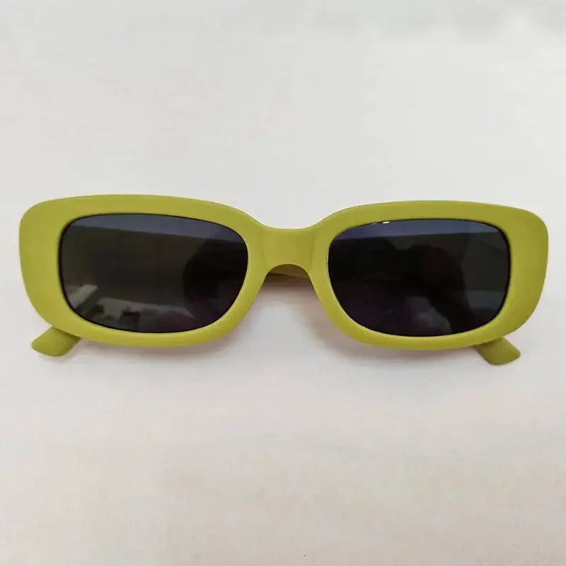 Retro Square Glasses Anti-Glare