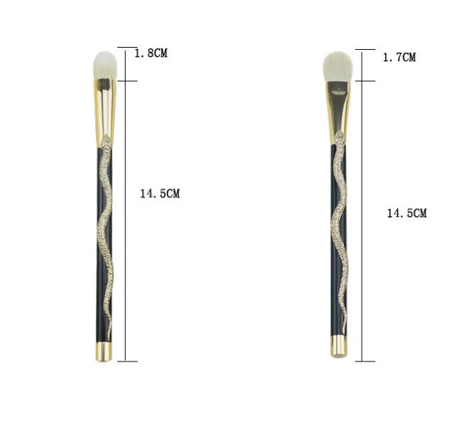 Snake Makeup Brush kit 10pc