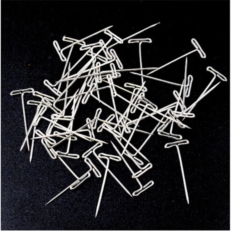 T Pin Needles for Wig Making/ Styling Stainless Steel