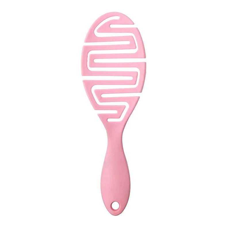 Anti Detangling Hairbrush Wet Dry Dual Purpose Comb