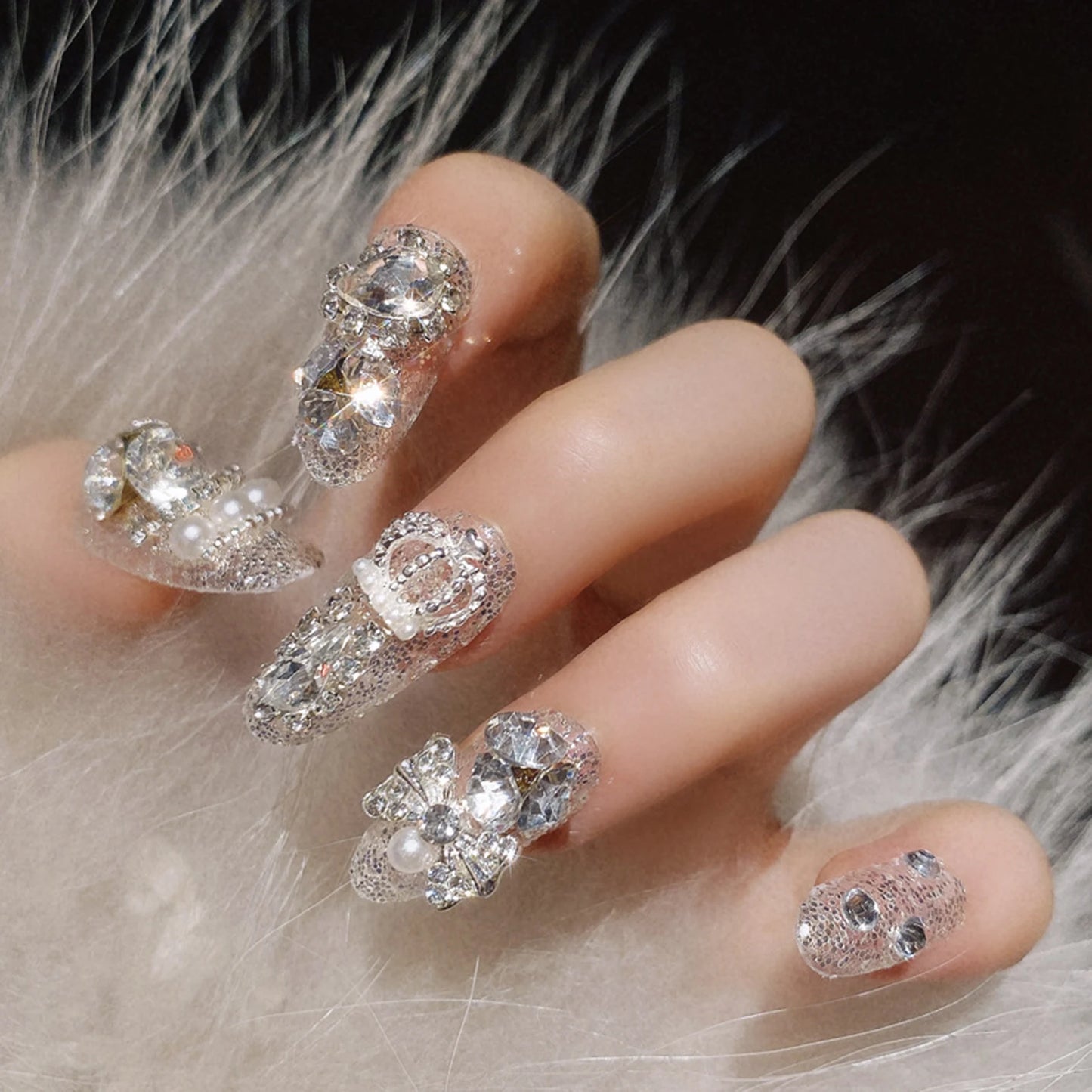 French Almond Press-on Nail