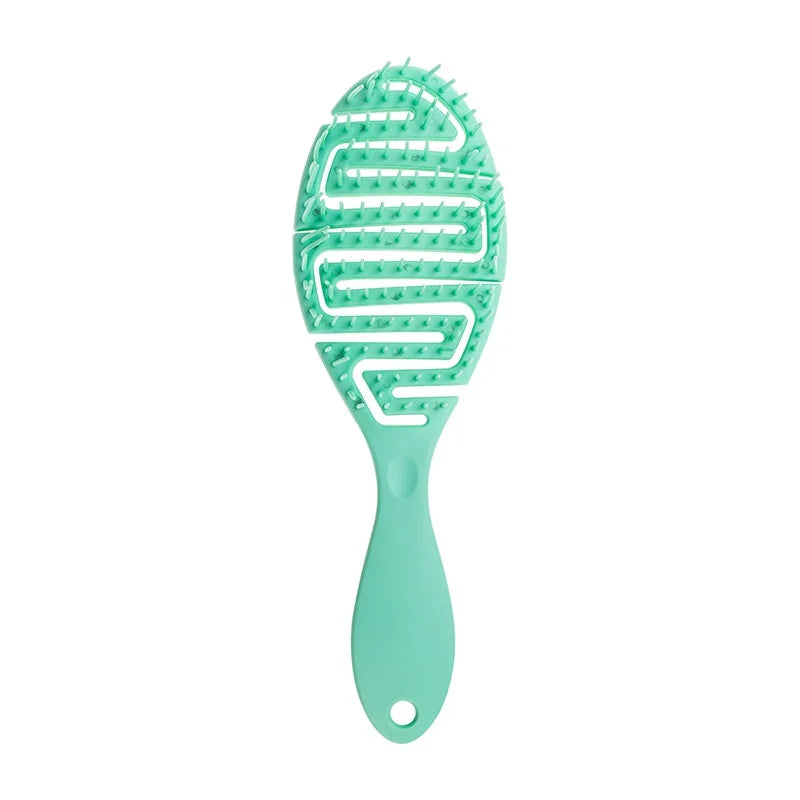 Anti Detangling Hairbrush Wet Dry Dual Purpose Comb