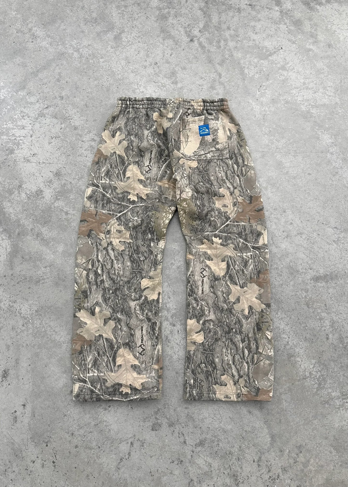 Streetwear Camouflage Two-piece Set Hoodie Y2K Pullover Loose Sweatpants Casual Wide Leg Pant