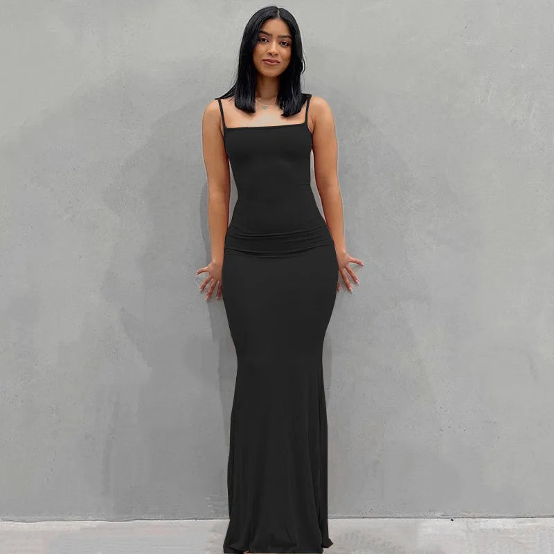 Backless Maxi Dress