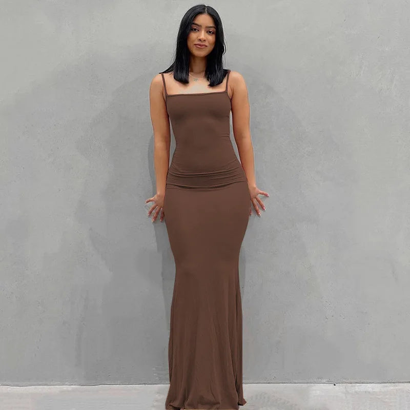 Backless Maxi Dress