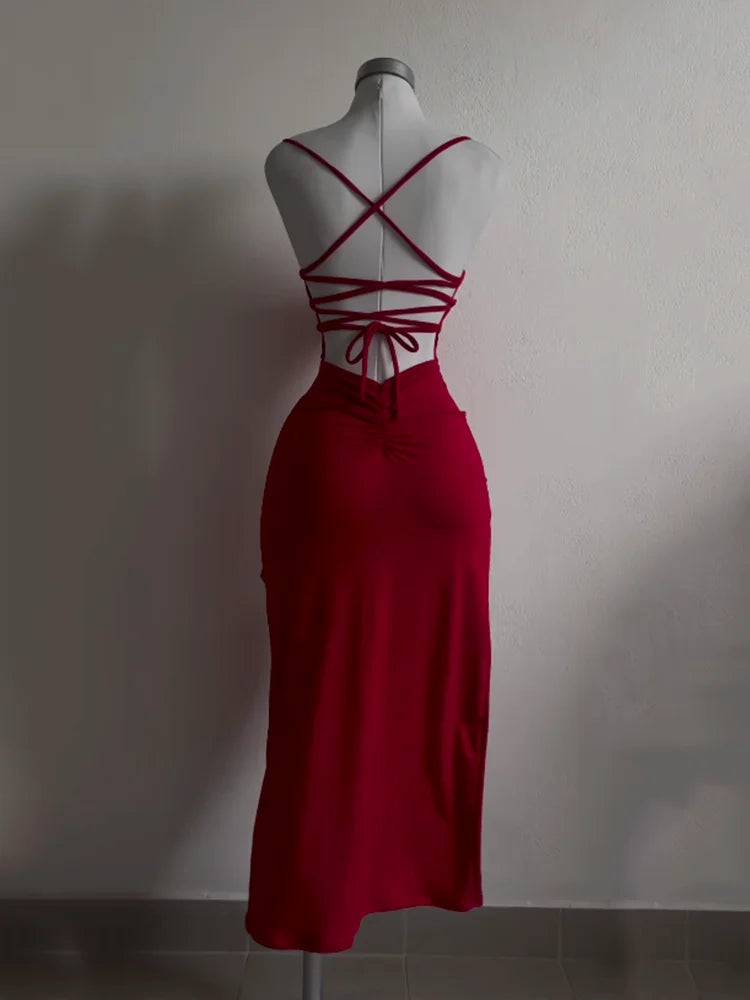 Halter strap Spice Girl dress