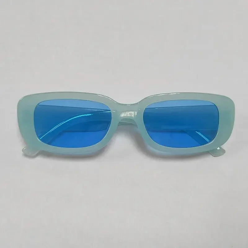 Retro Square Glasses Anti-Glare