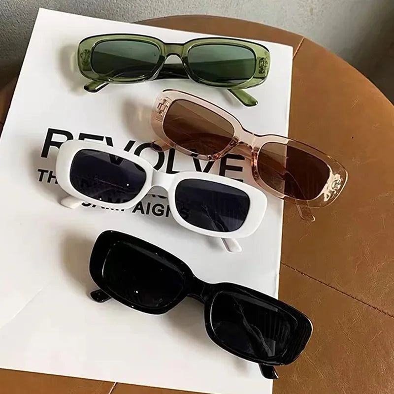 Retro Square Glasses Anti-Glare