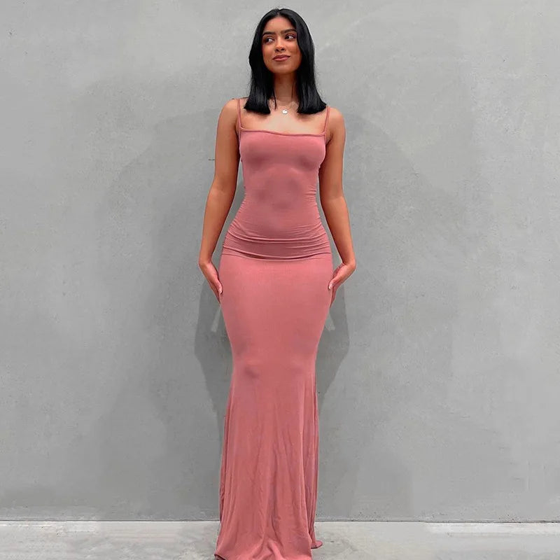 Backless Maxi Dress