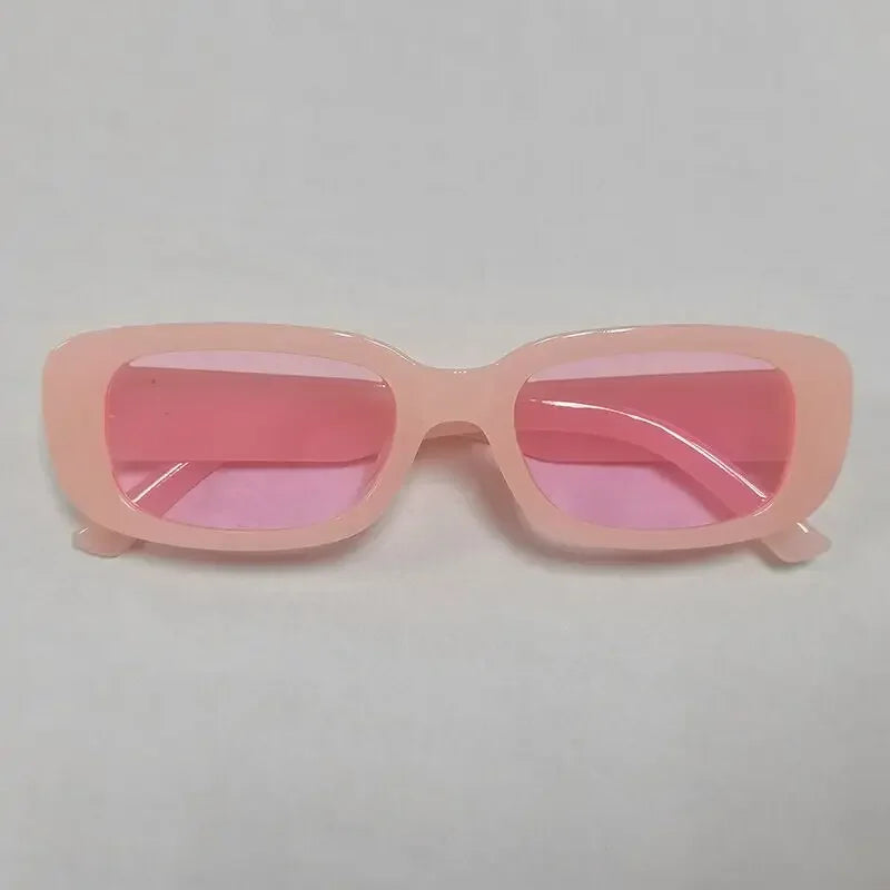 Retro Square Glasses Anti-Glare