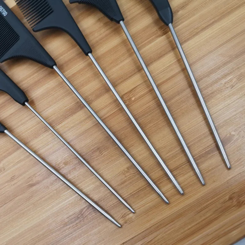 Rat Tail Combs Stainless Steel