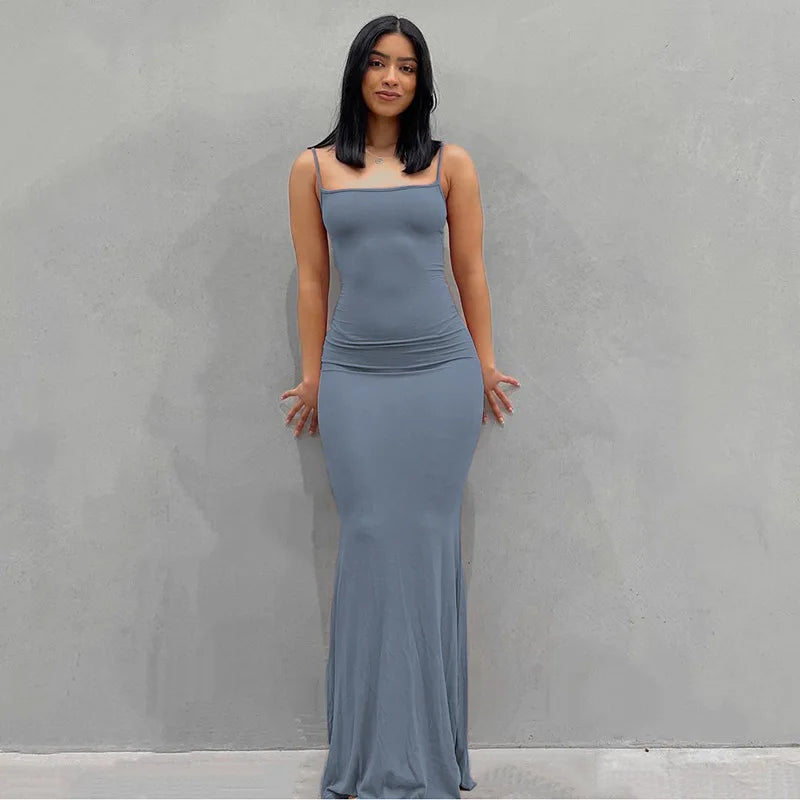 Backless Maxi Dress
