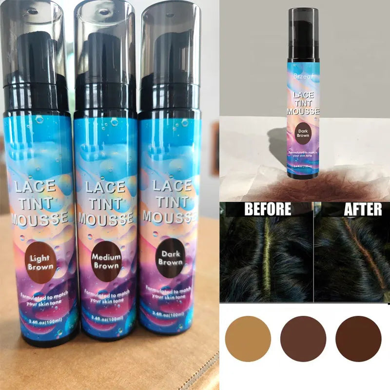 Lace Tint Mousse For Lace Wigs Hair Wigs