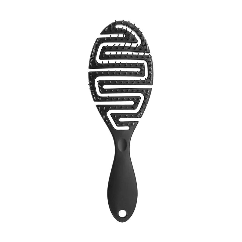 Anti Detangling Hairbrush Wet Dry Dual Purpose Comb