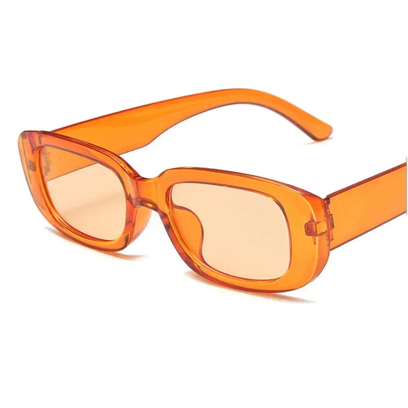 Retro Square Glasses Anti-Glare