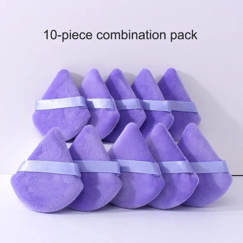 10pcs Loose Triangle  powder puff