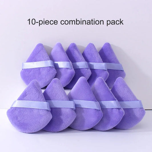 10pcs Loose Triangle  powder puff